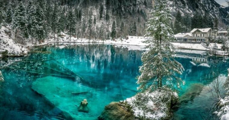 Lago Blausee: Descubre la belleza natural de los Alpes en Suiza