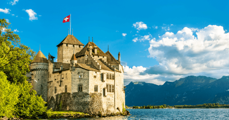 Descubre el impresionante Château de Chillon en el sur de Suiza.